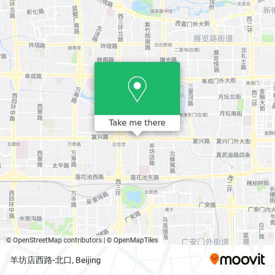 羊坊店西路-北口 map