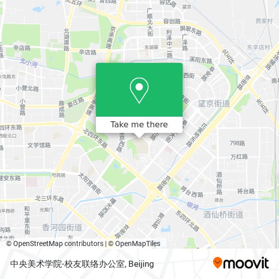 中央美术学院-校友联络办公室 map