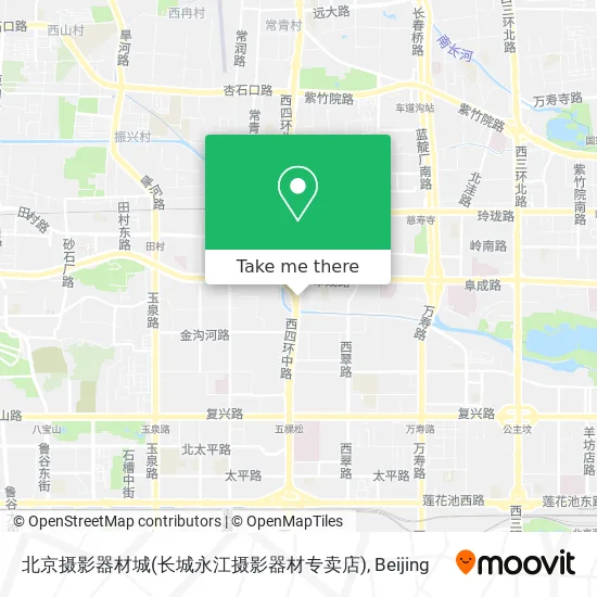 北京摄影器材城(长城永江摄影器材专卖店) map