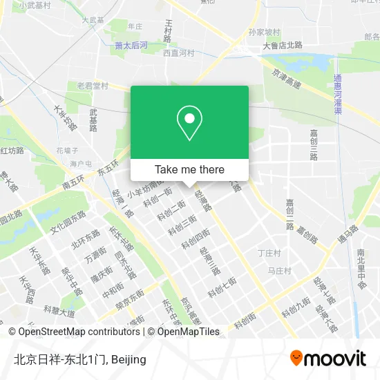 北京日祥-东北1门 map