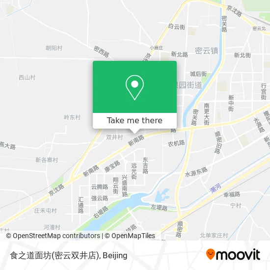 食之道面坊(密云双井店) map