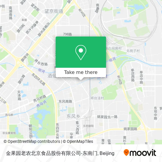 金果园老农北京食品股份有限公司-东南门 map
