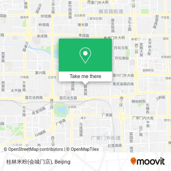 桂林米粉(会城门店) map