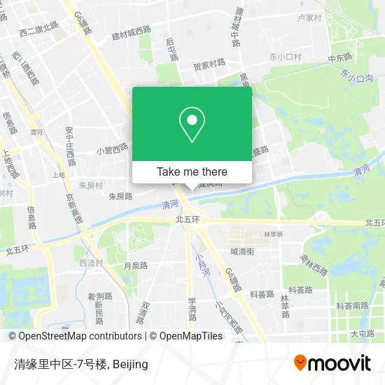 清缘里中区-7号楼 map