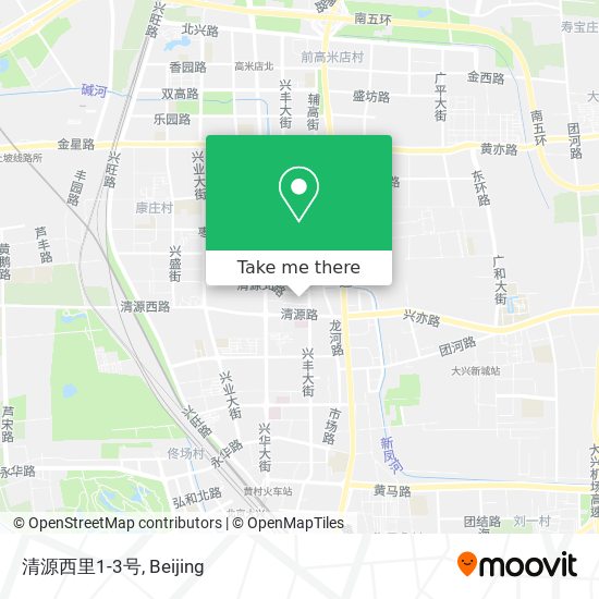 清源西里1-3号 map