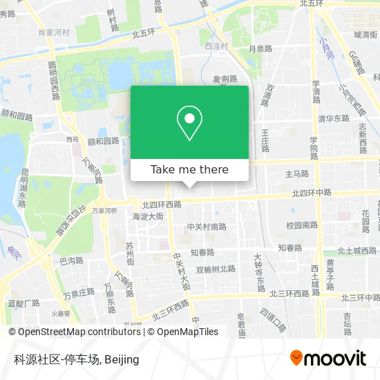 科源社区-停车场 map