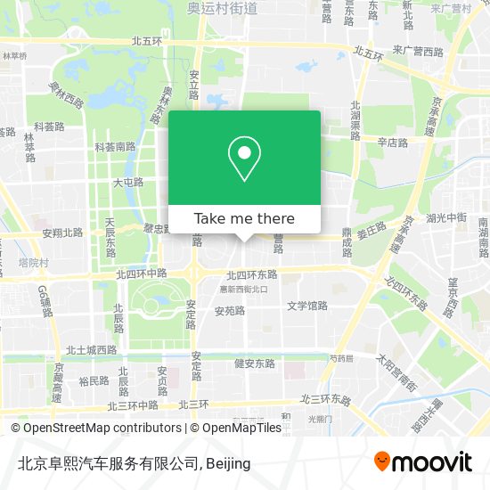 北京阜熙汽车服务有限公司 map