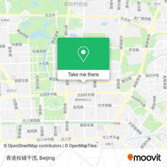 香港拓铺干洗 map