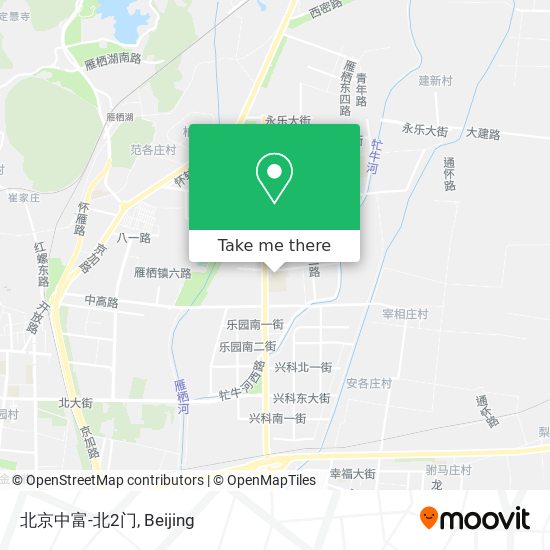 北京中富-北2门 map