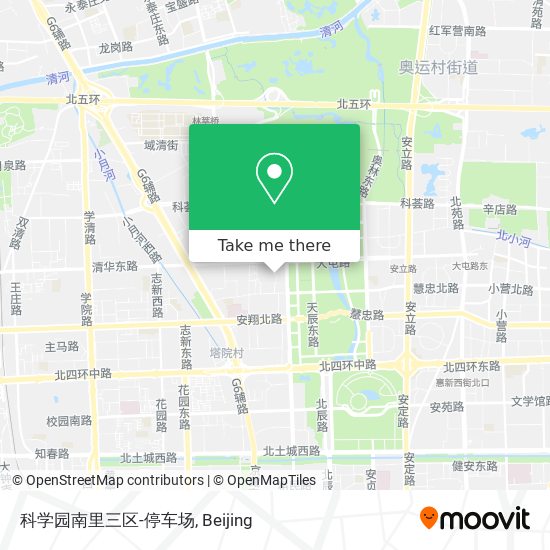科学园南里三区-停车场 map