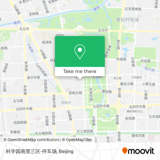 科学园南里三区-停车场 map