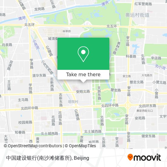 中国建设银行(南沙滩储蓄所) map