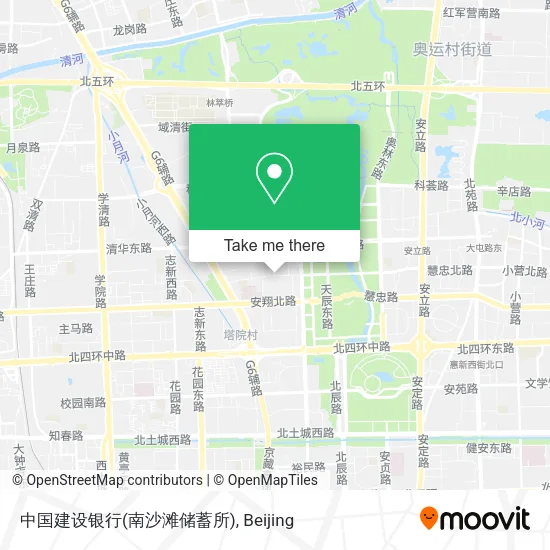 中国建设银行(南沙滩储蓄所) map