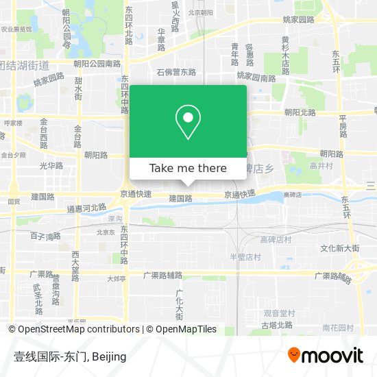 壹线国际-东门 map