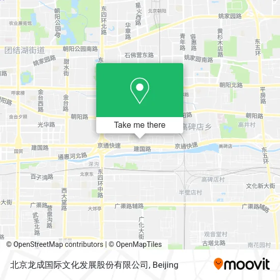 北京龙成国际文化发展股份有限公司 map