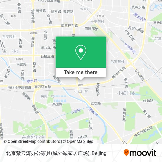 北京紫云涛办公家具(城外诚家居广场) map