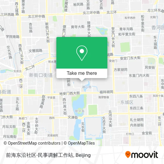 前海东沿社区-民事调解工作站 map