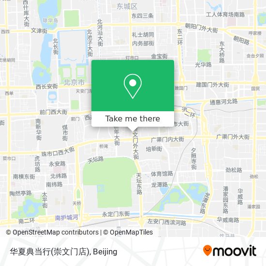 华夏典当行(崇文门店) map