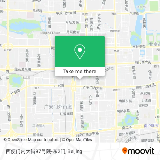西便门内大街97号院-东2门 map