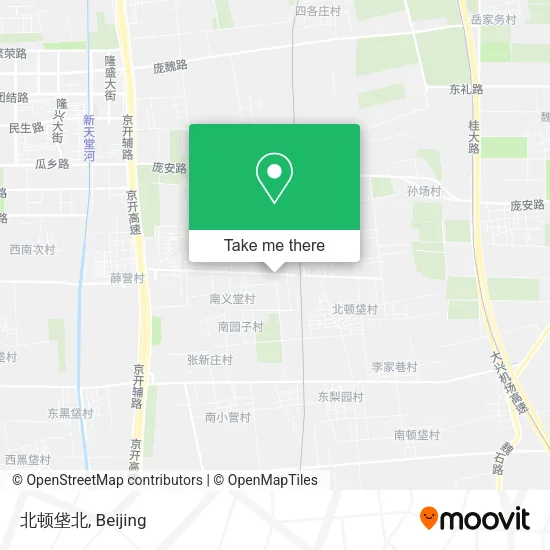 北顿垡北 map