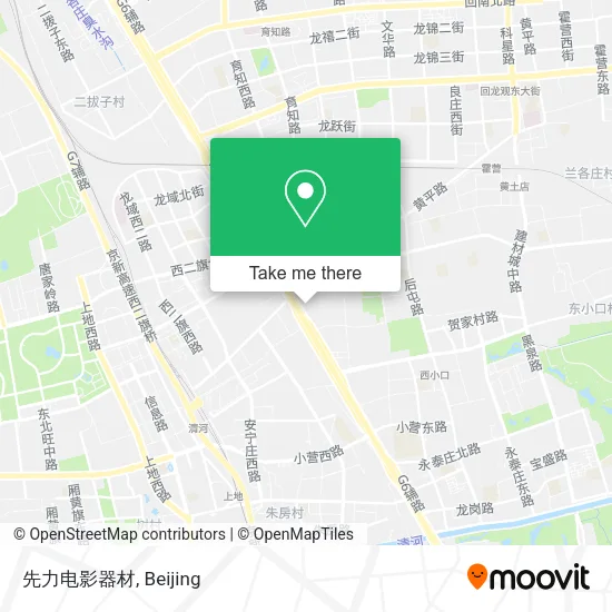 先力电影器材 map