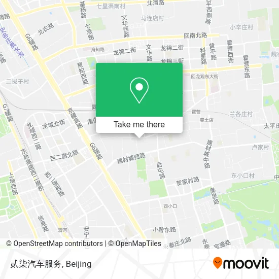 贰柒汽车服务 map