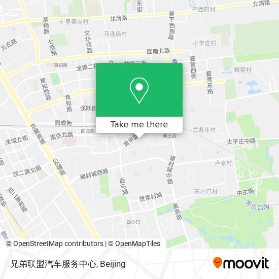 兄弟联盟汽车服务中心 map