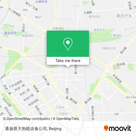 通扬斯大热能设备公司 map