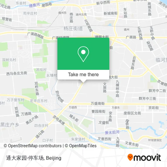 通大家园-停车场 map