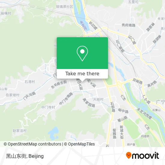 黑山东街 map
