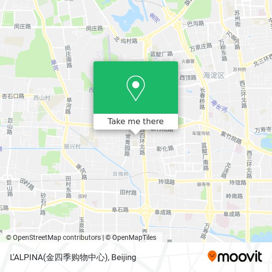 L'ALPINA(金四季购物中心) map