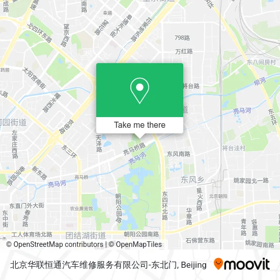 北京华联恒通汽车维修服务有限公司-东北门 map