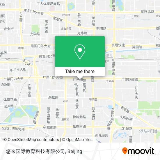 悠来国际教育科技有限公司 map