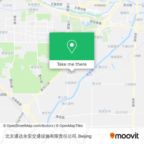 北京通达永安交通设施有限责任公司 map