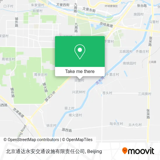 北京通达永安交通设施有限责任公司 map