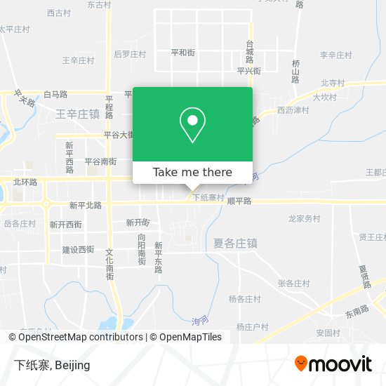 下纸寨 map