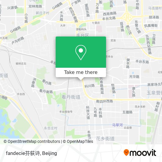 fandecie芬荻诗 map
