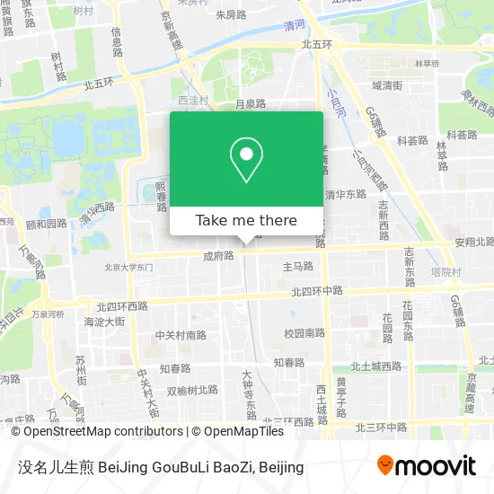 没名儿生煎 BeiJing GouBuLi BaoZi map