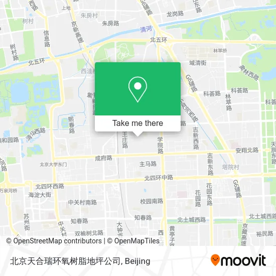北京天合瑞环氧树脂地坪公司 map
