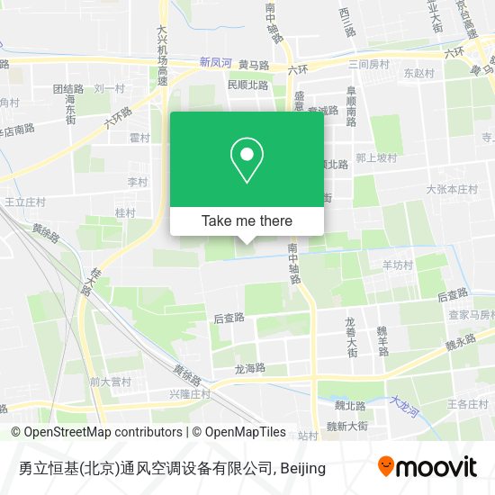 勇立恒基(北京)通风空调设备有限公司 map