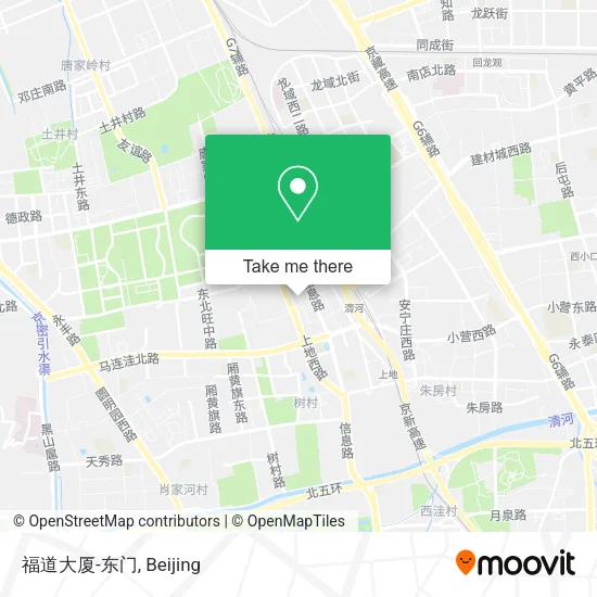 福道大厦-东门 map