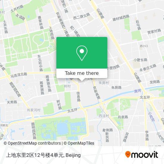 上地东里2区12号楼4单元 map