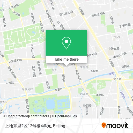上地东里2区12号楼4单元 map