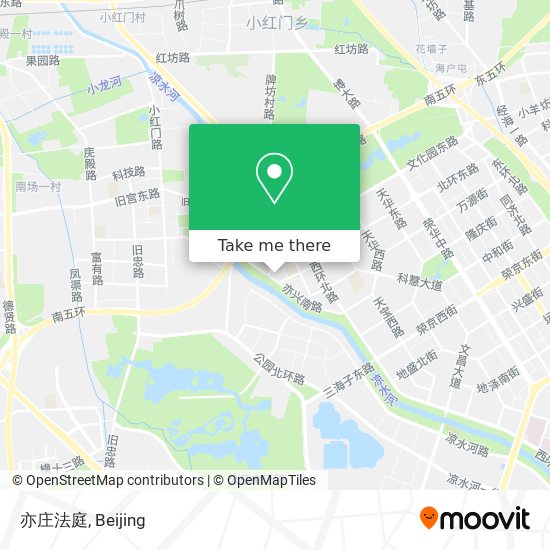 亦庄法庭 map