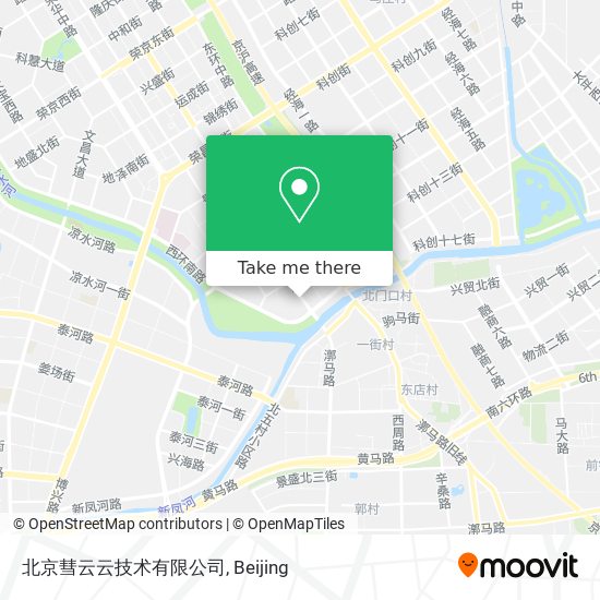 北京彗云云技术有限公司 map