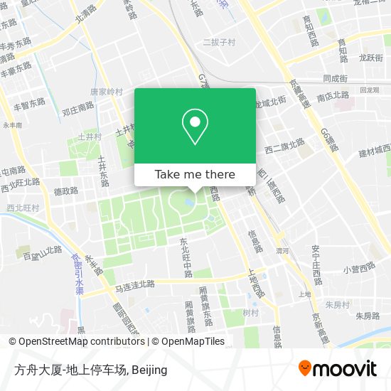 方舟大厦-地上停车场 map