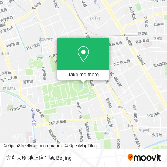 方舟大厦-地上停车场 map
