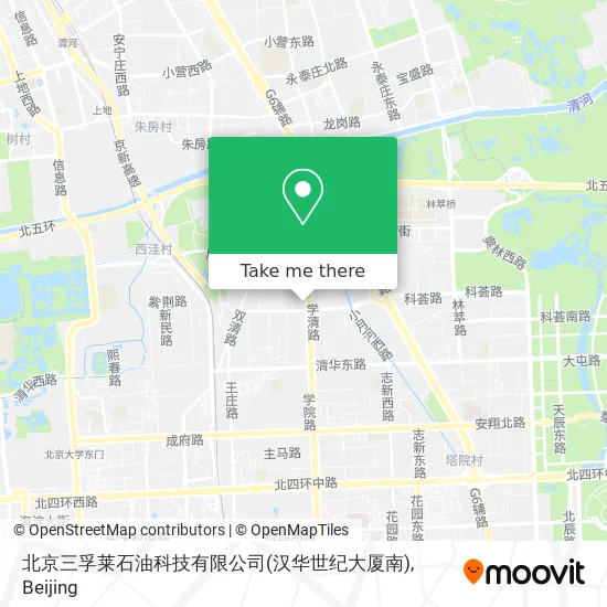 北京三孚莱石油科技有限公司(汉华世纪大厦南) map