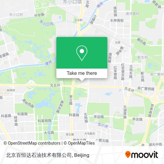 北京百恒达石油技术有限公司 map