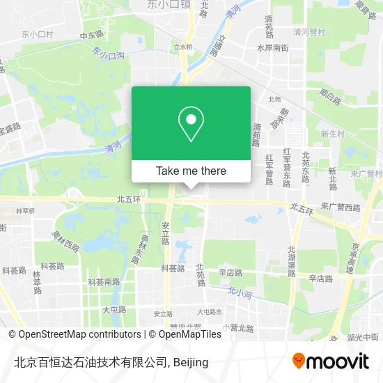 北京百恒达石油技术有限公司 map